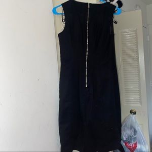 Calvin Klein Black and Gold Dress